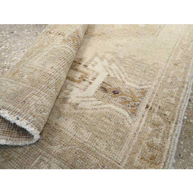 Textile Galerie Shabab Collection Early 20th Century Turkish Oushak Rug For Sale - Image 7 of 7