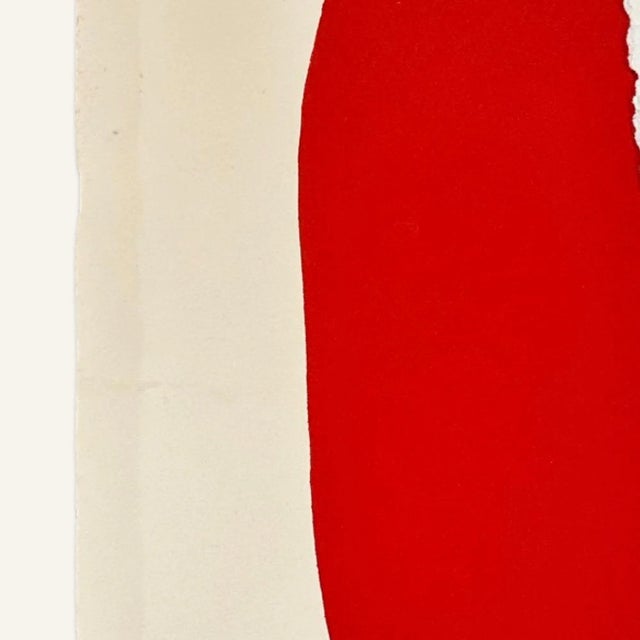 1970s Ray Parker (1922 - 1990), Untitled (Red, Orange, Blue, Green, Pink) C. 1970, Screen Print For Sale - Image 5 of 5