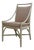 Vintage Mid-Century Rattan Regency Armchair For Sale
