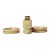 Mid-20th Century Smoking Set Onyx Table Lighter and Two Ashtrays For Sale