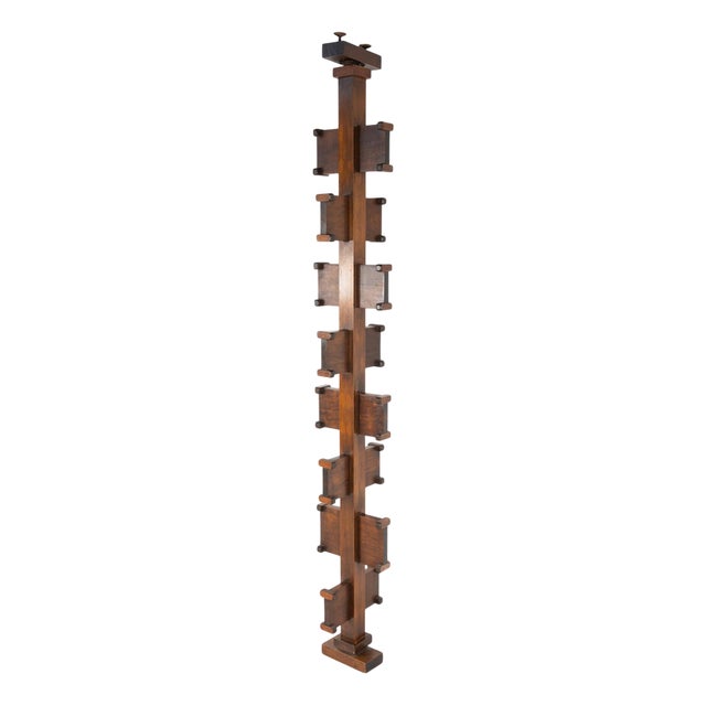 Mid-Century Modern Coat Rack attributed to Giuseppe Rivadossi, Italy, 1970s For Sale