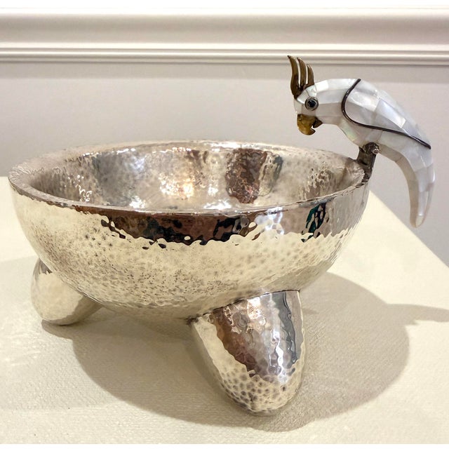 Late 20th Century Los Castillo Parrot Mocajete Bowl For Sale - Image 5 of 11