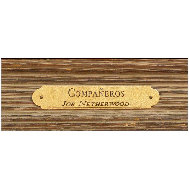 Late 20th Century Late 20th Century Companeros, Joe Netherwood For Sale - Image 5 of 6
