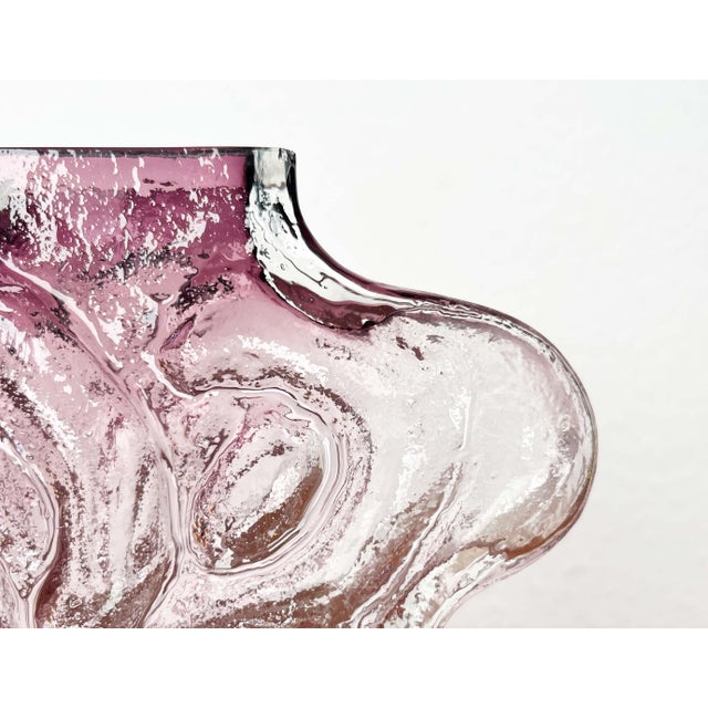 Mid-Century Modern Art Glass Vase by Kai Blomqvist for Kumela, Finland, 1960s For Sale - Image 14 of 18