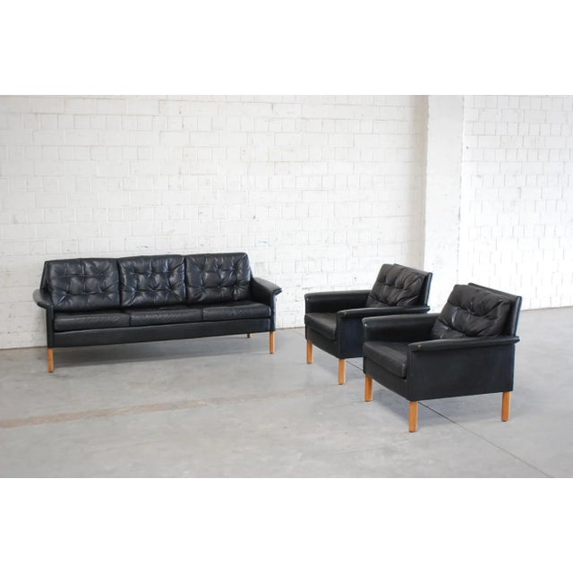 Kill International Vintage Sofa & Armchairs by Rudolf Glatzel for Kill International, Set of 3 For Sale - Image 4 of 18