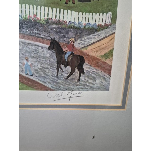1990s Will Moses Signed Print "Wedding Picture"`~ 363/500 For Sale - Image 5 of 6