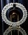 Metal Murano Glass Mantel Clock by Ercole Barovier for Barovier & Toso, Italy, 1950s For Sale - Image 7 of 14