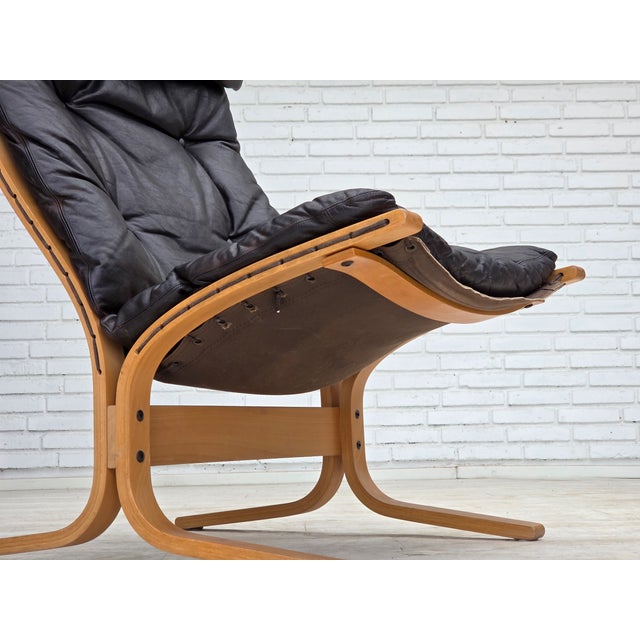 Norwegian Siesta Lounge Chair by Ingmar Relling for Westnofa, 1970s For Sale - Image 9 of 18