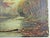 19th Century Antique Hudson River School Signed Autumn Scene Oil Painting For Sale - Image 4 of 10