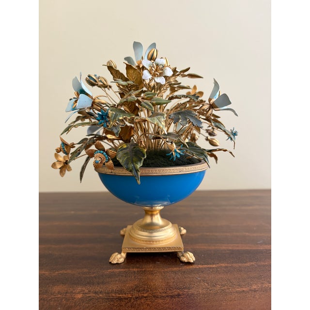 Gorham Jane Hutcheson for Gorham Enamel Flowers Fleurs Des Siècles, Circa 1970s For Sale - Image 4 of 8