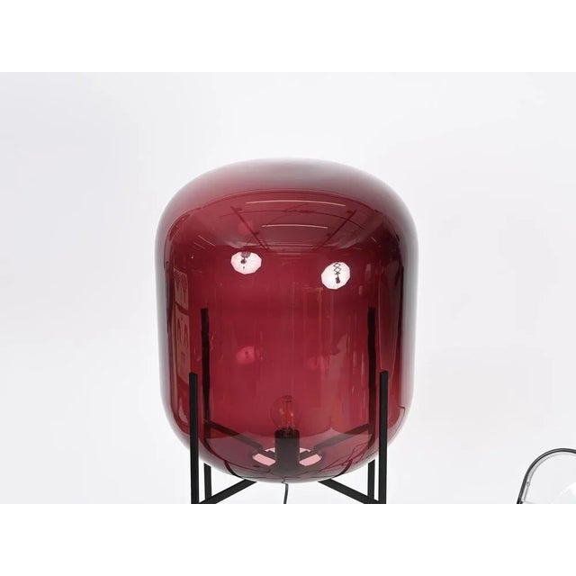 2000 - 2009 Large Purple Oda Floor Lamp in Blown Glass attributed to Sebastian Herkner For Sale - Image 5 of 17