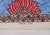 Folk Art Blue Symphony – Original Hand-Painted Madhubani Floral Mandala Folk Art by National Award Winner Mamta Devi For Sale - Image 3 of 4