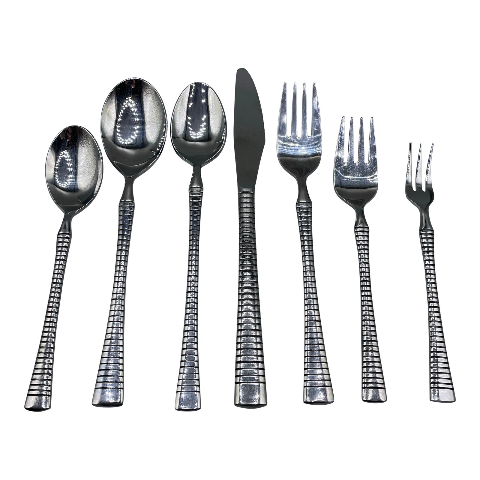 1970 Cosmos Scandia Japan Mid Century Modernist Stainless