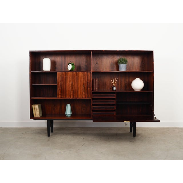 Danish Rosewood Bookcase by Erik Jensen for Westergaards Møbelfabrik, 1970s For Sale - Image 3 of 18