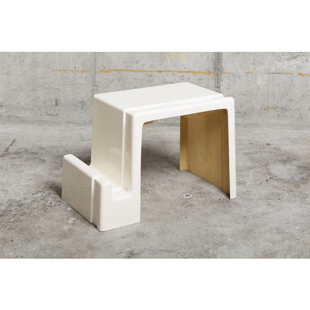 1970s Vintage Italian Children's Desk with Stool, 1970s, Set of 2 For Sale - Image 5 of 16