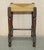 Vintage Dutch Bench Stool with Rope Woven Rush Style Seat, 1940s For Sale - Image 13 of 16