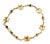 Contemporary Mid 20th Century Multi-Color Enamel Turtle 14k Yellow Gold Charms Bead Bracelet For Sale - Image 3 of 6