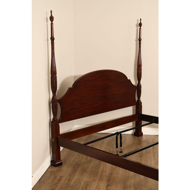 American Henkel Harris Mahogany King Four Poster Bed Style 151 For Sale - Image 3 of 18
