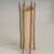 Large Bamboo and Linen Floor Lamp by Louis Sognot, 1960s For Sale - Image 6 of 18
