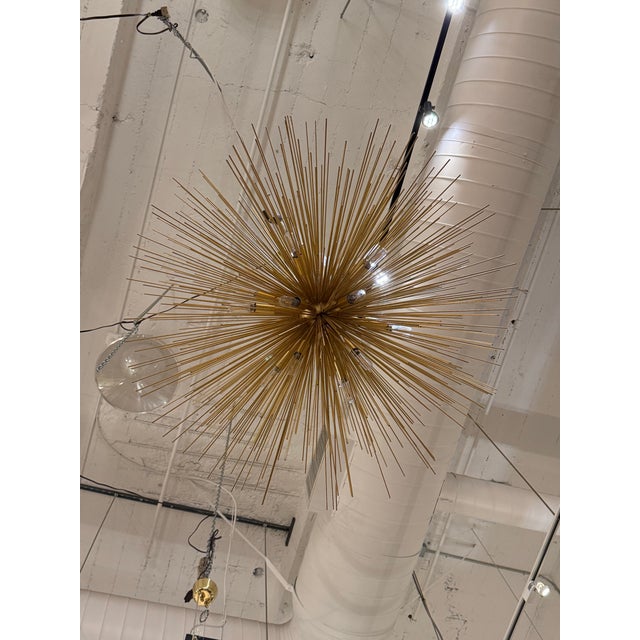 2020s Kelly Wearstler Strada Gild Large Round Chandelier for Visual Comfort For Sale - Image 5 of 12