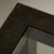 Vintage Brutalist Iron, Brass & Wood Console Table W/ Thick Beveled Glass Insert For Sale - Image 14 of 18