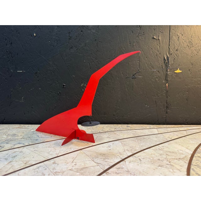 1990s Vintage Mobile Sculpture Signed by Graham Sears For Sale - Image 5 of 8