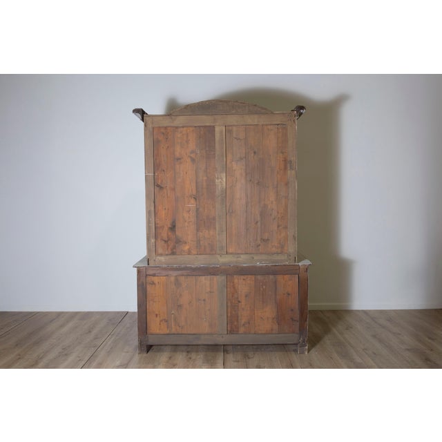 Wood 18th Century Swedish Rococo Vitrine Circa 1750 For Sale - Image 7 of 7