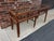 Large Mid Century Boho Chic Rattan Console Table with Glass Top - Miami Coastal Vibe Franc9 Albini Style - Very Good...