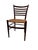 Brown Vintage Italian Gio Ponti Style Chiavari Ladder-Back Cane Dining Chairs, Set of 4, C. 1960s For Sale - Image 8 of 10