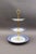 Late 20th Century Lomonosov Blue Gold Net Imperial Porcelain 3-Tier Dessert Cake Stand For Sale - Image 4 of 6