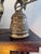 Vintage Gothic Revival Solid Brass Monastery Bell With Ornate Angel Bracket – 20” For Sale In Lexington, KY - Image 6 of 10