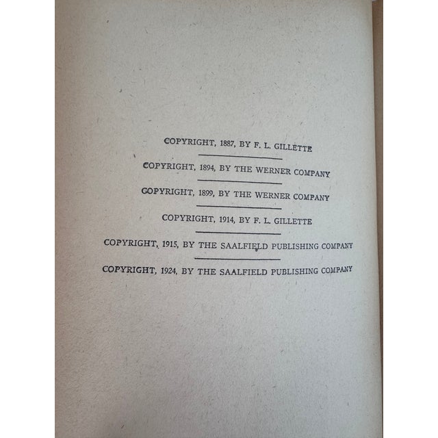 1920s White House Cookbook 1924 For Sale - Image 5 of 10