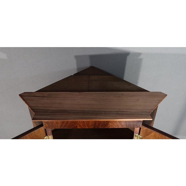 Art Deco Walnut Corner, 1930s For Sale - Image 13 of 18