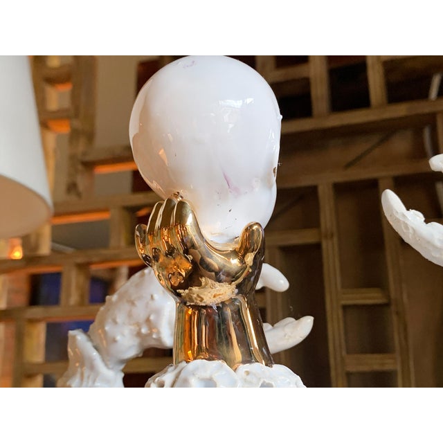 "Lobster Boy #5," Porcelain Sculpture by Robert Hechler For Sale - Image 16 of 18