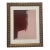 Amanda Carol Collection “Lady in Red”: Abstract Painting, Framed by the Artist For Sale