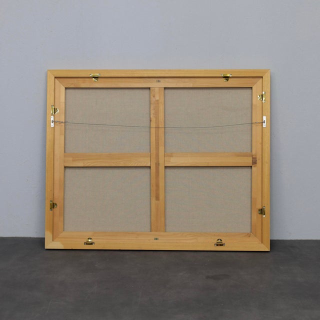 Wouter Stips, Poetic Family Scene with Horse, 2006, Oil on Canvas, Framed For Sale - Image 4 of 10