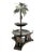 Figurative 1980s Sculptural Palm Beach Regency 3-Tier Monkey & Elephant Centerpiece Server For Sale - Image 3 of 9