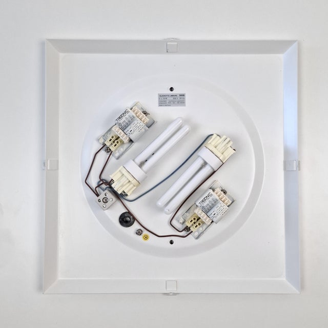 Pyramid-Shaped Wall Light from Glashütte Limburg, 1970s For Sale - Image 11 of 17