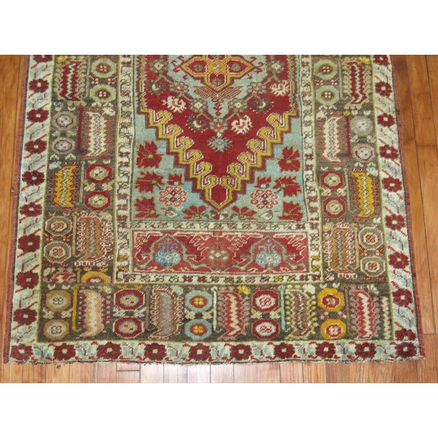 Turkish Early 20th Century Turkish Ghiordes Rug - 3'5" x 5'7" For Sale - Image 3 of 5