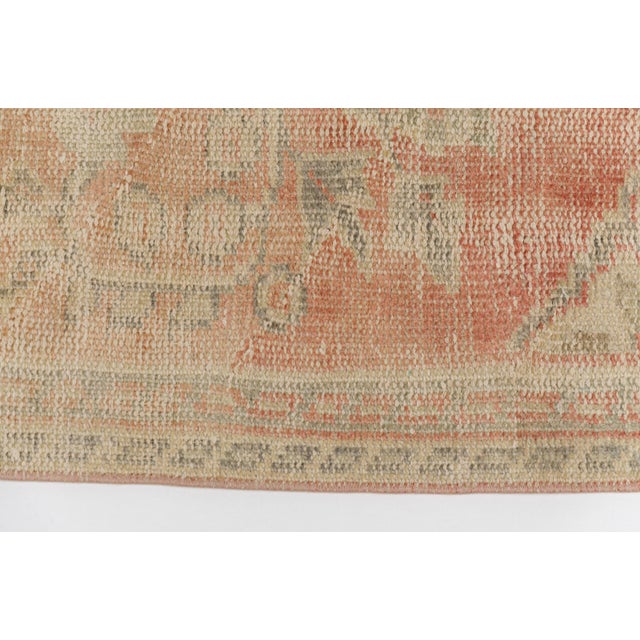 Mid 20th Century Wool Oushak Home Decor Rug For Sale - Image 4 of 10