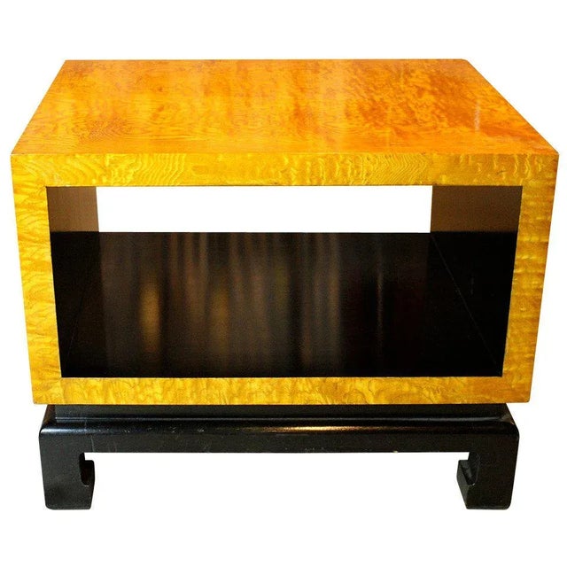 20th Century Japanese Cube Form End Table For Sale In New York - Image 6 of 6