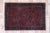 Burgundy Early 20th Century Antique Persian Sarouk Rug, 03'05 X 04'11 For Sale - Image 8 of 9
