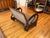 Early 20th Century Imported Rare Teak Art Deco Teardrop Loveseat & Chair For Sale - Image 12 of 18