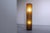 Large 145 cm height floor lamp. This light is handmade of epoxy and fiberglass, covered with a refined pattern of thin...