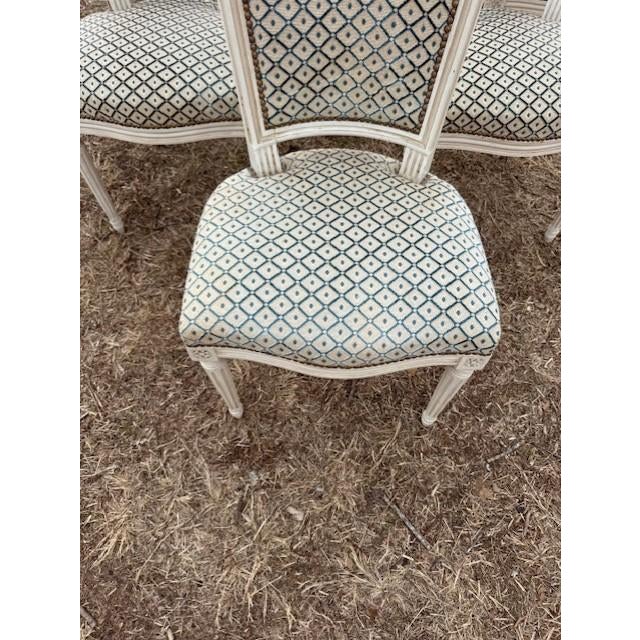 Fine 19th Century Louis XVl Dining Chairs - Set of 6 For Sale - Image 16 of 17