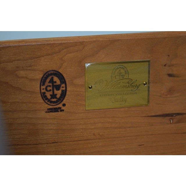 Stickley Colonial Williamsburg Mahogany Bookcase For Sale - Image 10 of 12