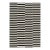 Rug & Kilim’s Contemporary Kilim With Textural Black and White Stripes For Sale