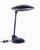 Vintage Blue Metal Table Lamp, Italy, 1970s For Sale - Image 3 of 5