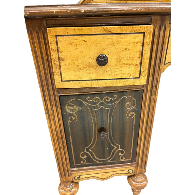 Wood 1960s French Style Vanity For Sale - Image 7 of 7