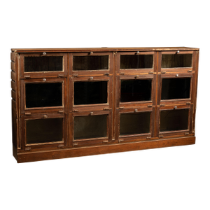 Early 20th Century Oak 12-Drawer Haberdashery Cabinet